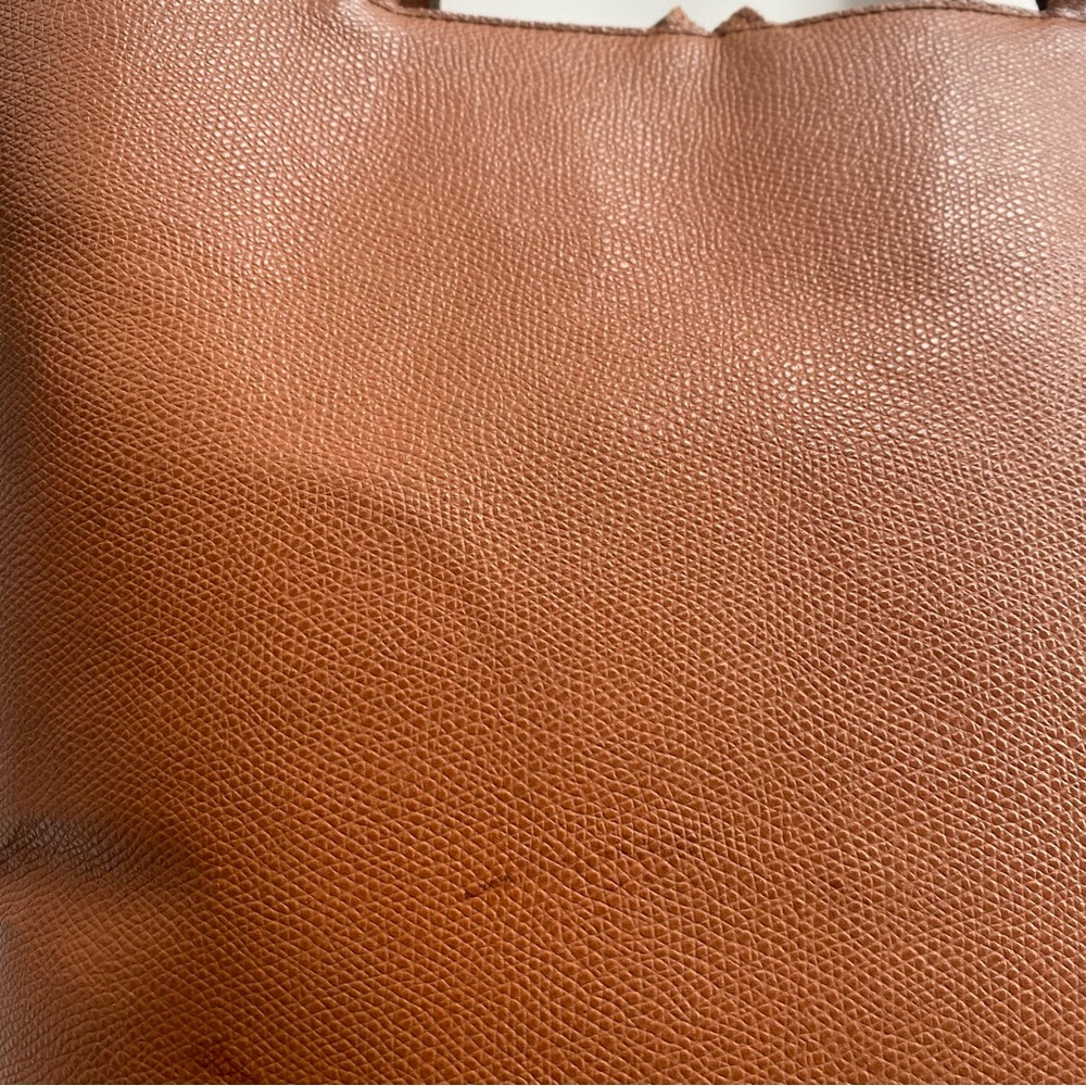 Genuine Leather Vintage Italian Designer Silvano Biagini Bucket Bag - Picture 6 of 16